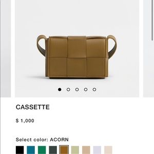 Bottega Veneta cassette crossbody